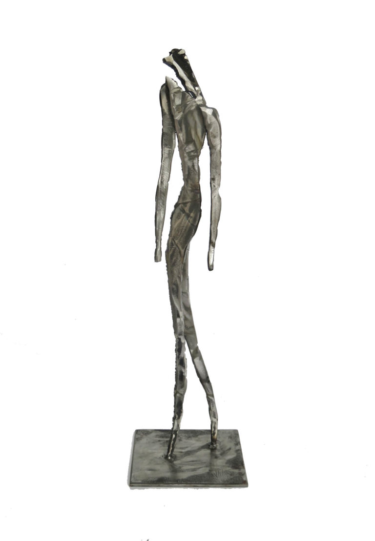 sculpture Laura métal inox